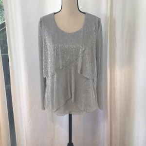 Chico’s shimmer shirt